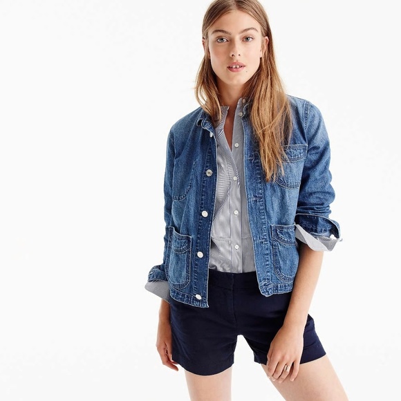 J. Crew Pants - J.CREW Navy Broken-In Classic Twill Chino Short D5